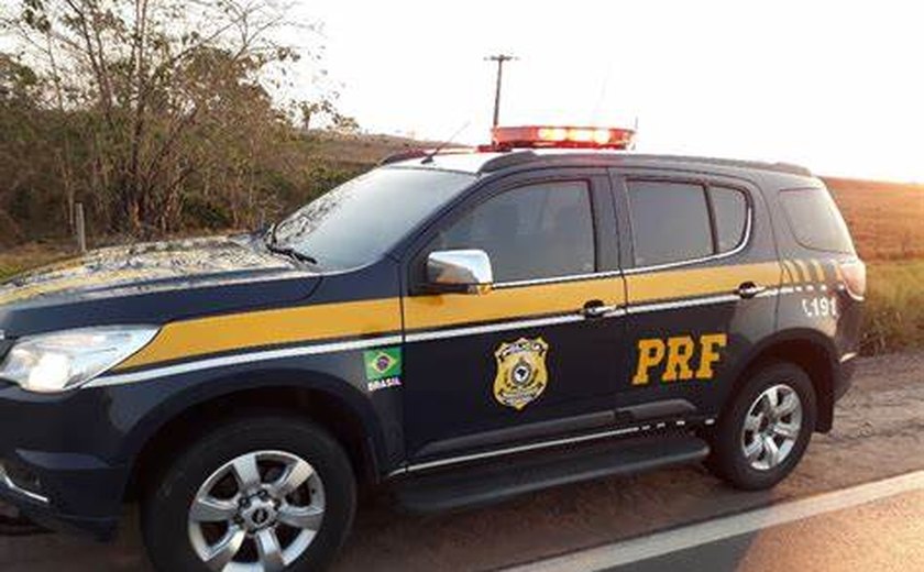 PRF prende homem com mandado de prisão em aberto, em União dos Palmares