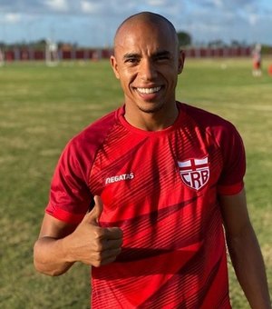 Série B: 'Queremos fazer história com a camisa do clube', diz Reginaldo, acreditando na recuperação do CRB