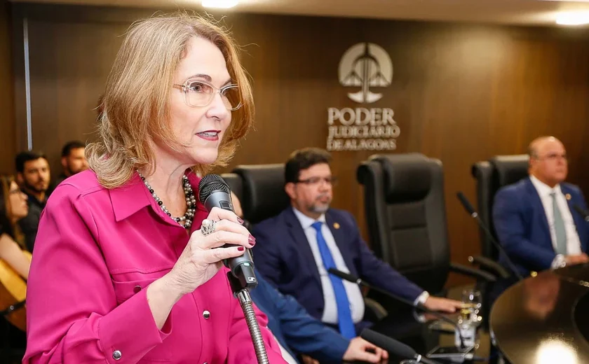 Silvana Lessa Omena é a primeira mulher a chegar ao TJAL por meio de lista exclusiva feminina
