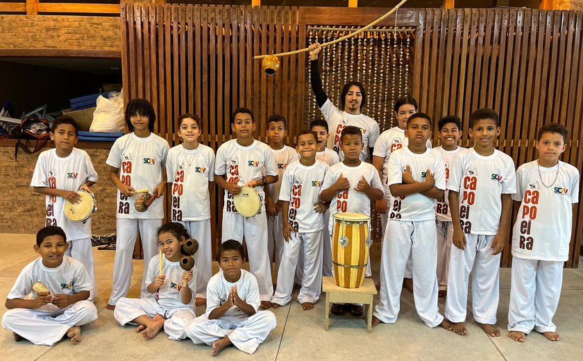Assistência Social de Santana do Mundaú oferta aulas de capoeira para jovens do CRAS