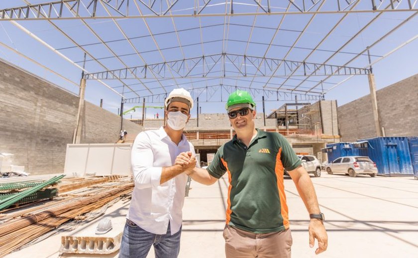 Prefeito JHC faz visita técnica nas obras do Complexo Carajás que vai gerar mais de 1.200 empregos