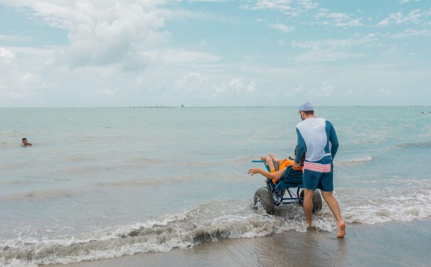 Projeto Praia Acessível volta neste sábado(9) em Maceió