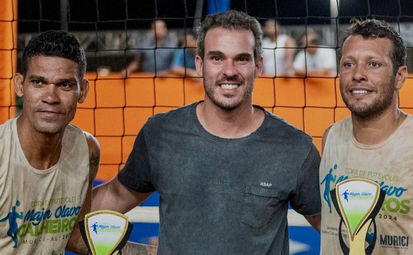 Murici realizou, na última semana, a Copa Major Olavo Calheiros de futevôlei e voleibol