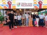Governo Júnior Menezes investe no turismo e se destaca com grande estande de União dos Palmares na Feira dos Municípios