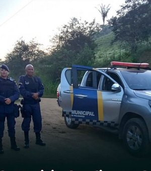 Guarda Municipal realiza a ronda no centro de União dos Palmares e na zona rural