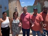 Geo Cruz anuncia a construção de uma casa nova para moradora de Ibateguara