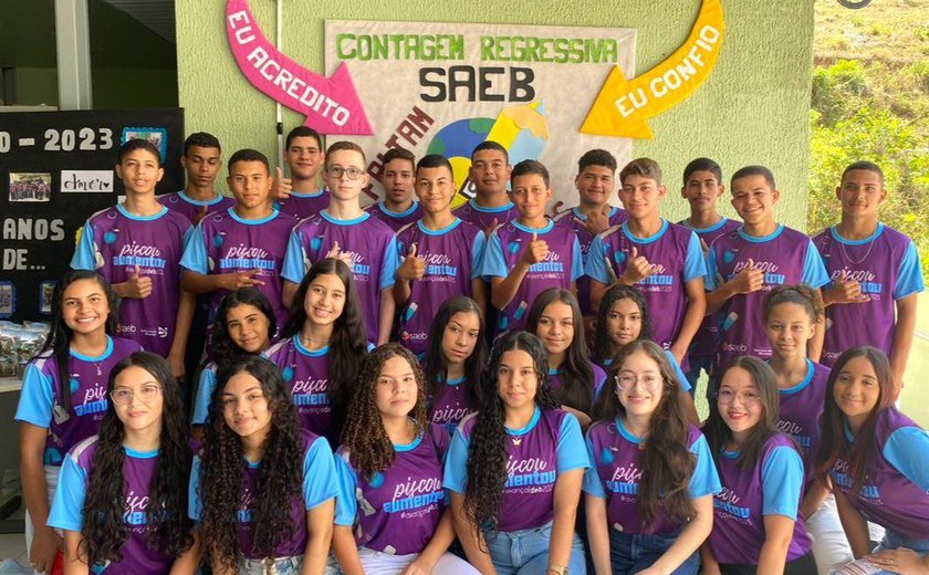 SAEB: Alunos da rede municipal de ensino de Santana do Mundaú participam de provas