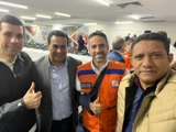 Júlio Cezar e outros prefeitos participam de reunião de emergência convocada pelo governador Paulo Dantas