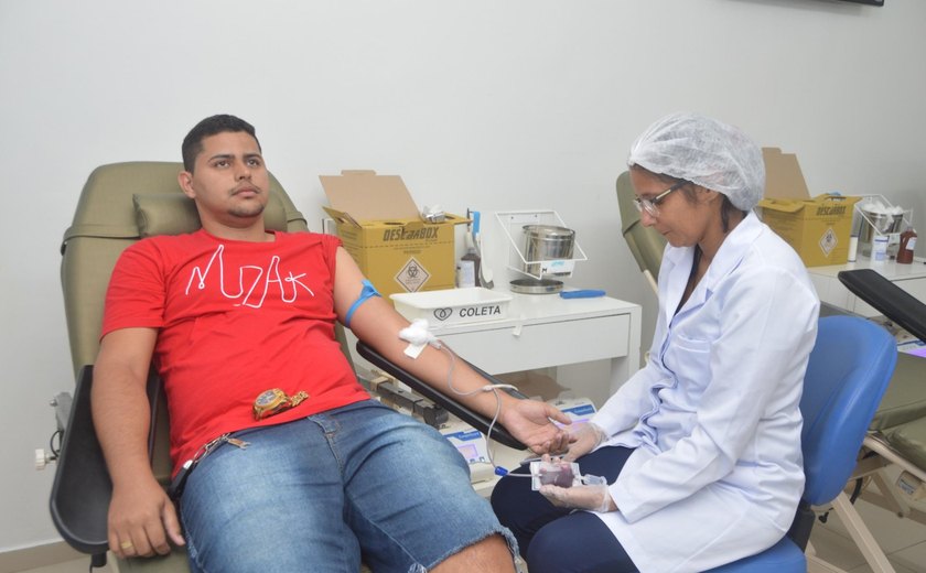 Hemoal leva equipe itinerante à União dos Palmares para coletar sangue nesta quarta-feira (17)