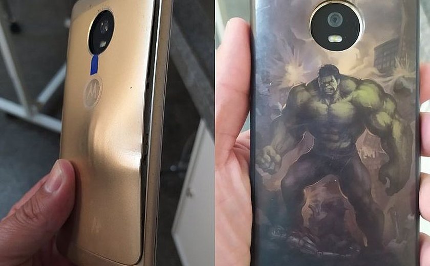 Celular com capinha do super-herói Hulk impede bala de atingir vítima de assalto e viraliza