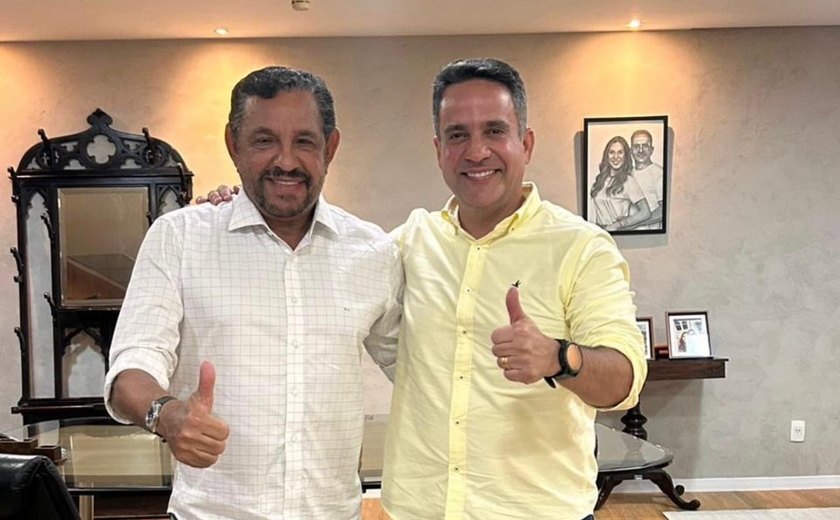 Neno da Laje se reúne com o governador Paulo Dantas para tratar de obras e articulações políticas