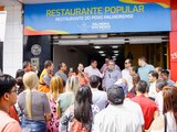 Prefeito Júlio Cezar entrega Restaurante do Povo Palmeirense