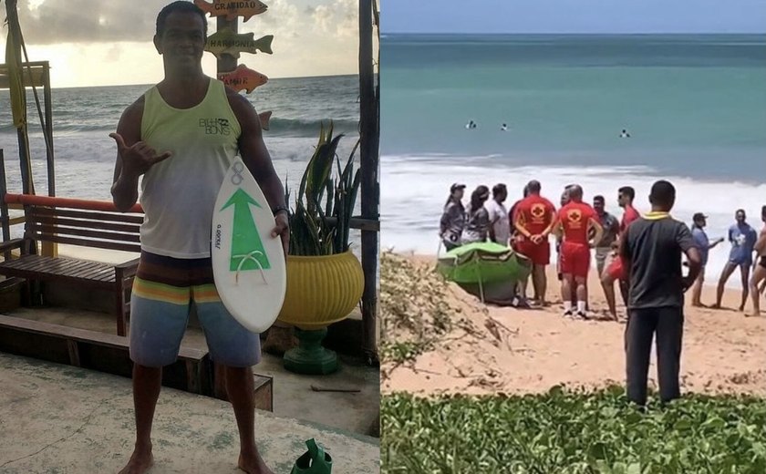 Praticante de handsurf morre após passar mal durante competição na praia de Jacarecica