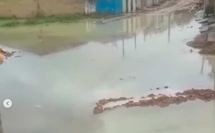 Chuva deixa moradores do município de Pilar ilhados