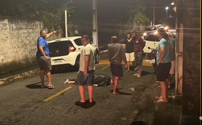 Acidente de moto é registrado na Ladeira de Pedra, em Pilar