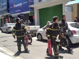 Incêndio atinge ótica, mobiliza bombeiros e assusta população no Centro de Maceió