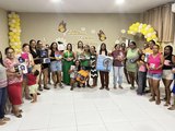 Mães de crianças atendidas pelo Cras são homenageadas em Branquinha