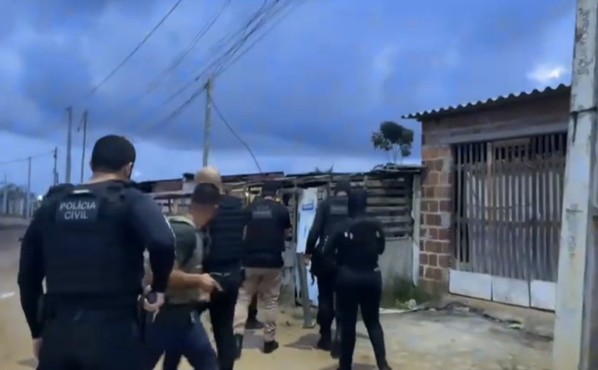 Operação 'Repulsa' prende dois suspeitos ligados ao Comando Vermelho em Maceió