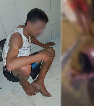 População espanca homem após suspeita de roubo de bicicleta, no Salvador Lyra