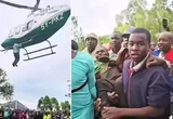Homem é preso por agarrar helicóptero para 'pegar carona' no Quênia