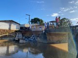 Iniciada obra de recuperação da ponte que dá acesso à Canastra, em Ibateguara