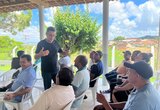 Prefeito de Branquinha se reúne com agricultores para alinhar fornecimento de alimentos da merenda escolar