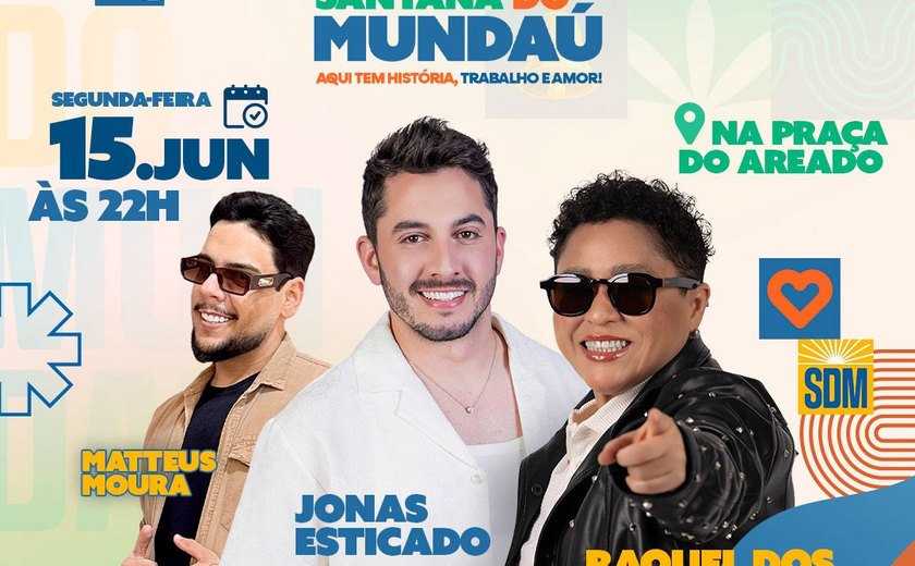 Prefeitura de Santana do Mundaú anuncia programação em comemoração aos 66 anos de emancipação política