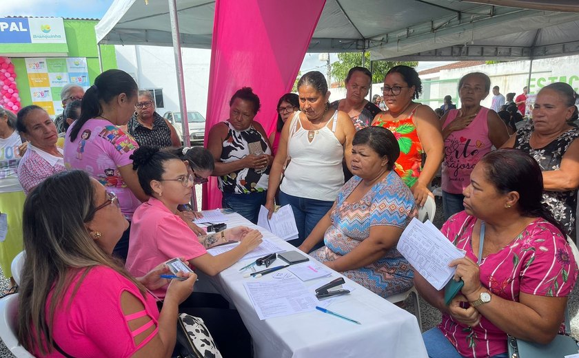 Outubro Rosa: Saúde de Branquinha promove Dia D