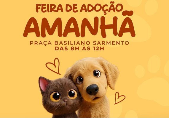 Programa União PET realiza mais uma feira de adoção neste sábado em União dos Palmares