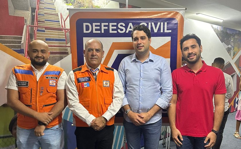 Coordenadoria de Defesa Civil de Santana do Mundaú recebe reconhecimento pelos serviços prestados