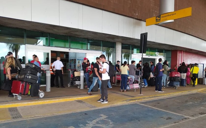 Ameaça de bomba leva à evacuação no aeroporto de Maceió