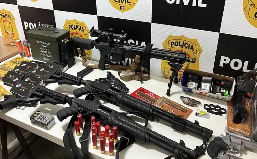 Suspeito de terrorismo no DF gastou R$ 160 mil na compra de armas