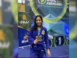 Palmarina é medalha de bronze em Campeonato Sul Americano de Jiu-jitsu