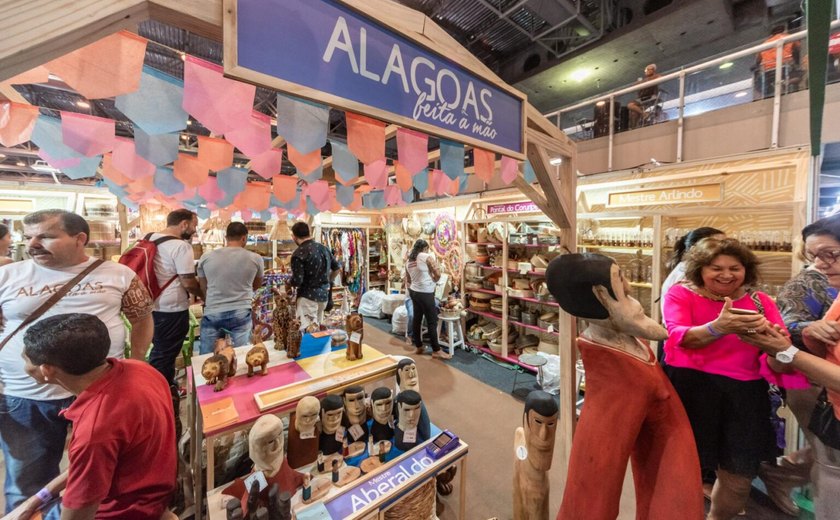 Artesãos alagoanos expõem e comercializam seus produtos em Brasília