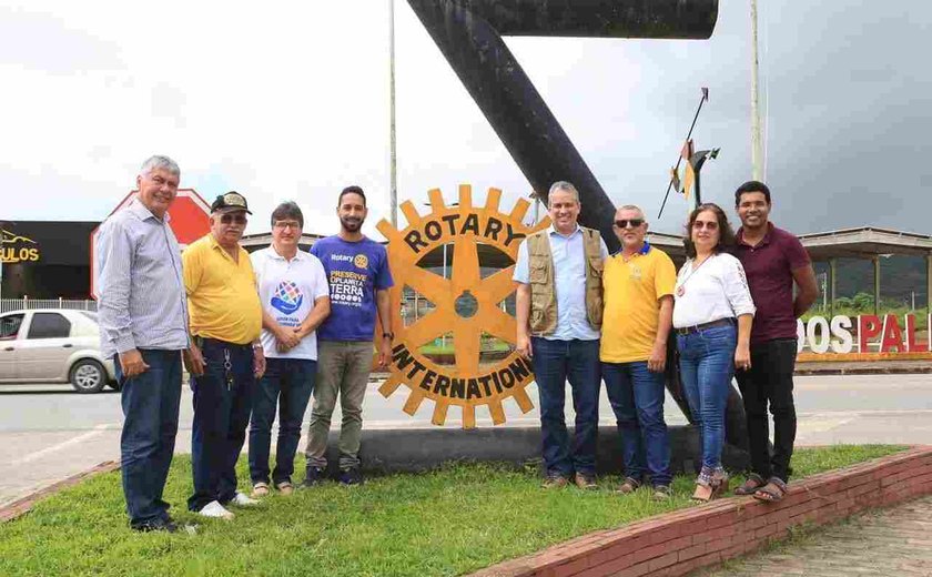 Rotary Club de União se reúne com comitiva para definir ações nas áreas afetadas pela enchente