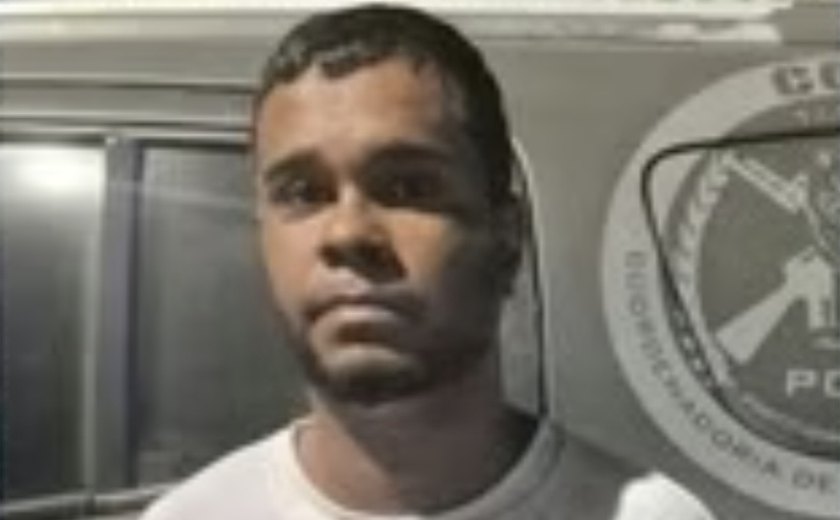 Chefe do tráfico da Bahia é preso em Alagoas; ele comandava facção à distância