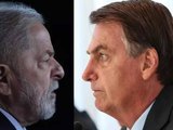 Lula e Bolsonaro ficarão frente a frente pela primeira vez neste domingo(28)