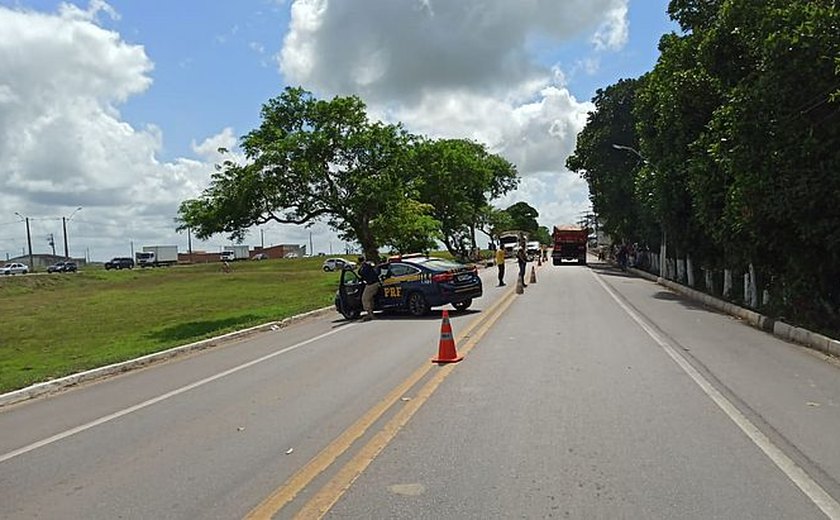 Motociclista morre ao ter cabeça esmagada em acidente na BR-316, em Pilar