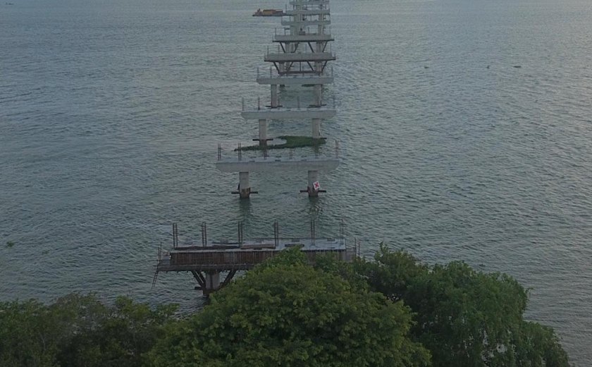 Renan Filho diz que Ponte Penedo / Neópolis fica pronta este ano e vai transformar o Sul de Alagoas