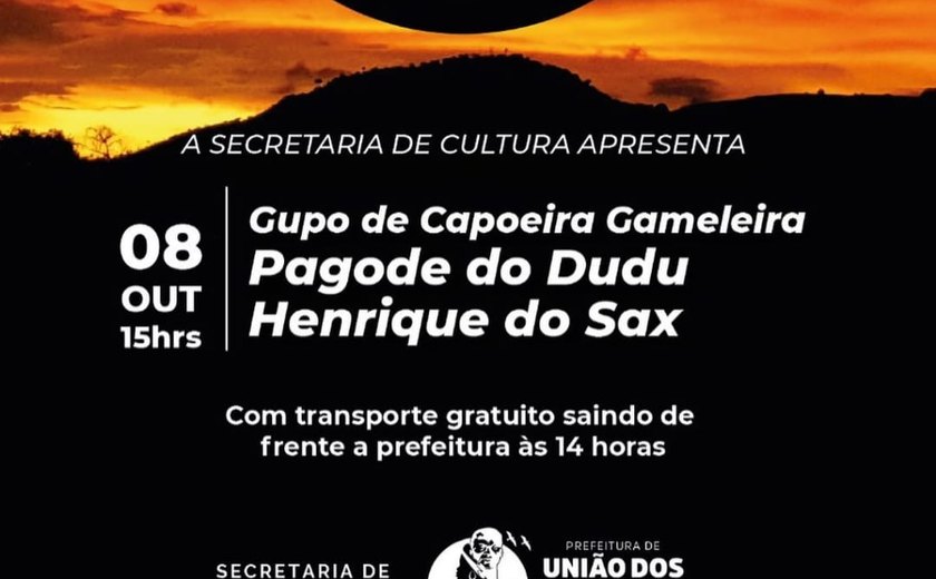Secretaria de Cultura de União dos Palmares retoma o projeto 'Pôr do Sol na Serra'