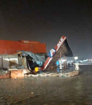 Temporal deixa rastro de destruição em várias regiões de Alagoas