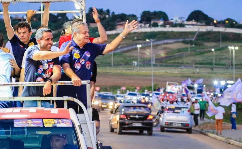 Paulo recebe apoio de motociclistas e motoristas de aplicativos em Arapiraca