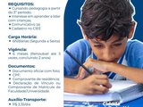 Educação abre vagas de estágio para estudantes de pedagogia