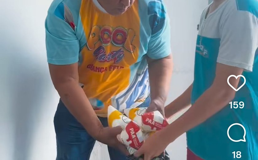 Programa do Leite fortalece segurança alimentar em Branquinha com mais de 1.300 litros distribuídos