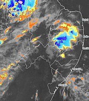 Sala de Alerta prevê chuvas, com raios e rajadas de vento, em três regiões de AL