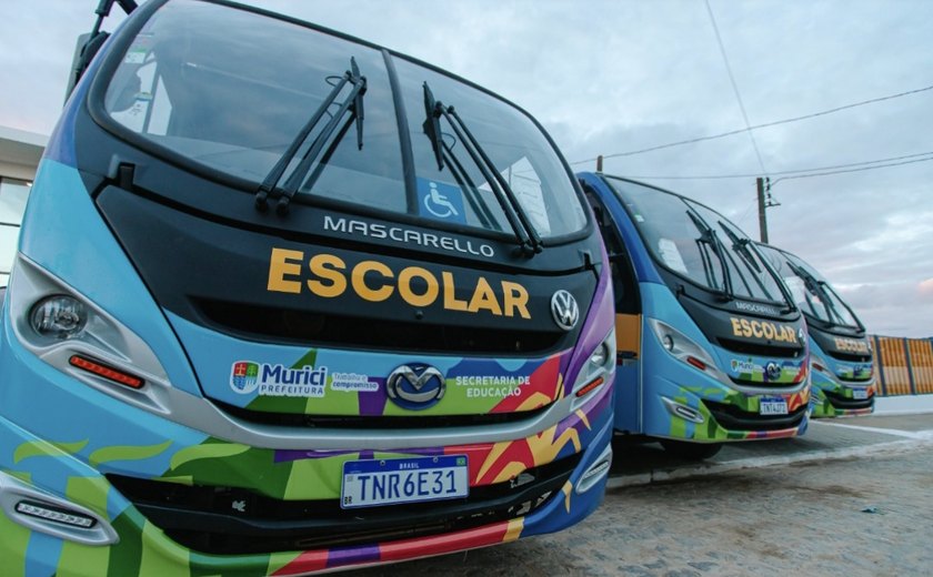 Prefeitura de Murici anuncia pacote de ações para a educação com uniformes, bolsa e novos ônibus