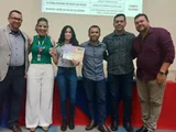 Aluna da rede municipal de Branquinha participa da premiação da OBMEP