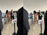 Mulher pelada invade Palácio do Planalto