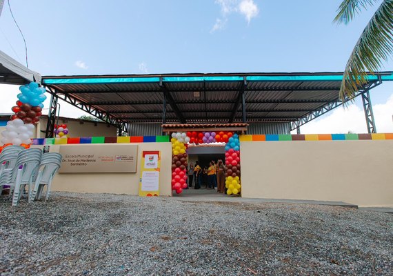Prefeito Júnior Menezes valoriza escola da zona rural destaque no Ideb e garante polo de tecnologia e estrutura ampla e climatizada para alunos e profissionais
