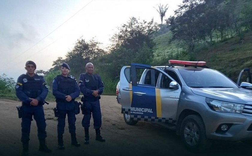 Guarda Municipal realiza a ronda no centro de União dos Palmares e na zona rural